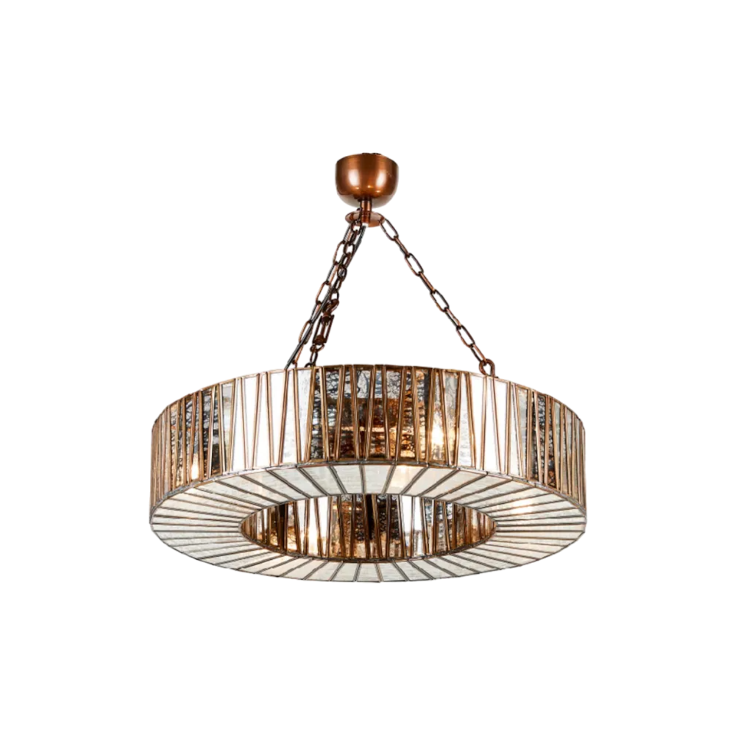 Chelton Ceiling Pendant Small Brass ELJE16085
