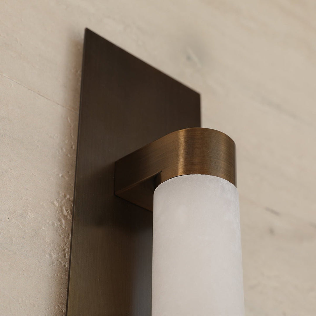 Bella Luz Alabaster Sconce - Small