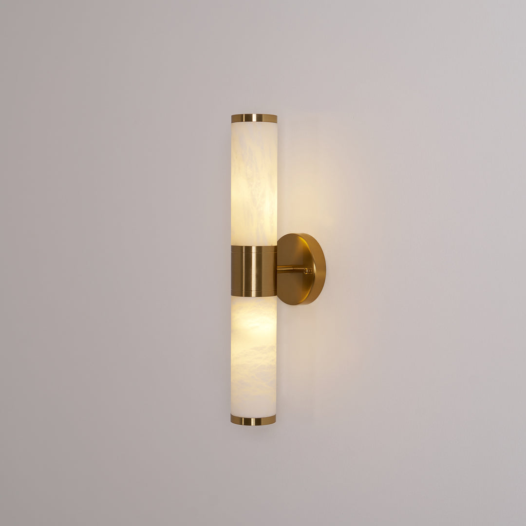 Elio Alabaster Wall Lamp - 2 tier