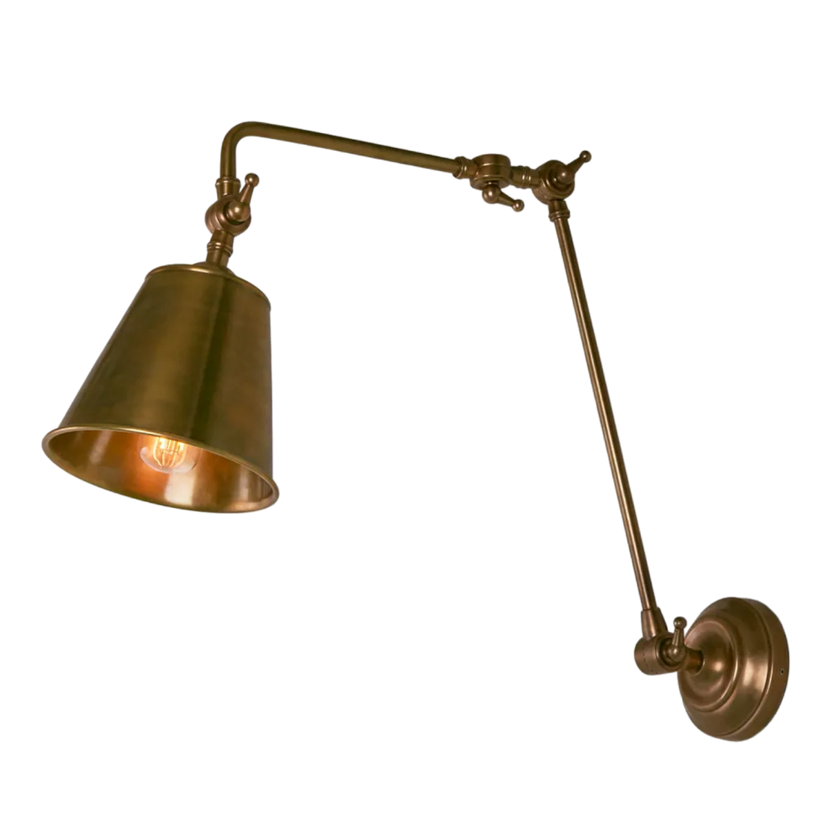 Cromwell Wall Light Brass ELPIM51341AB