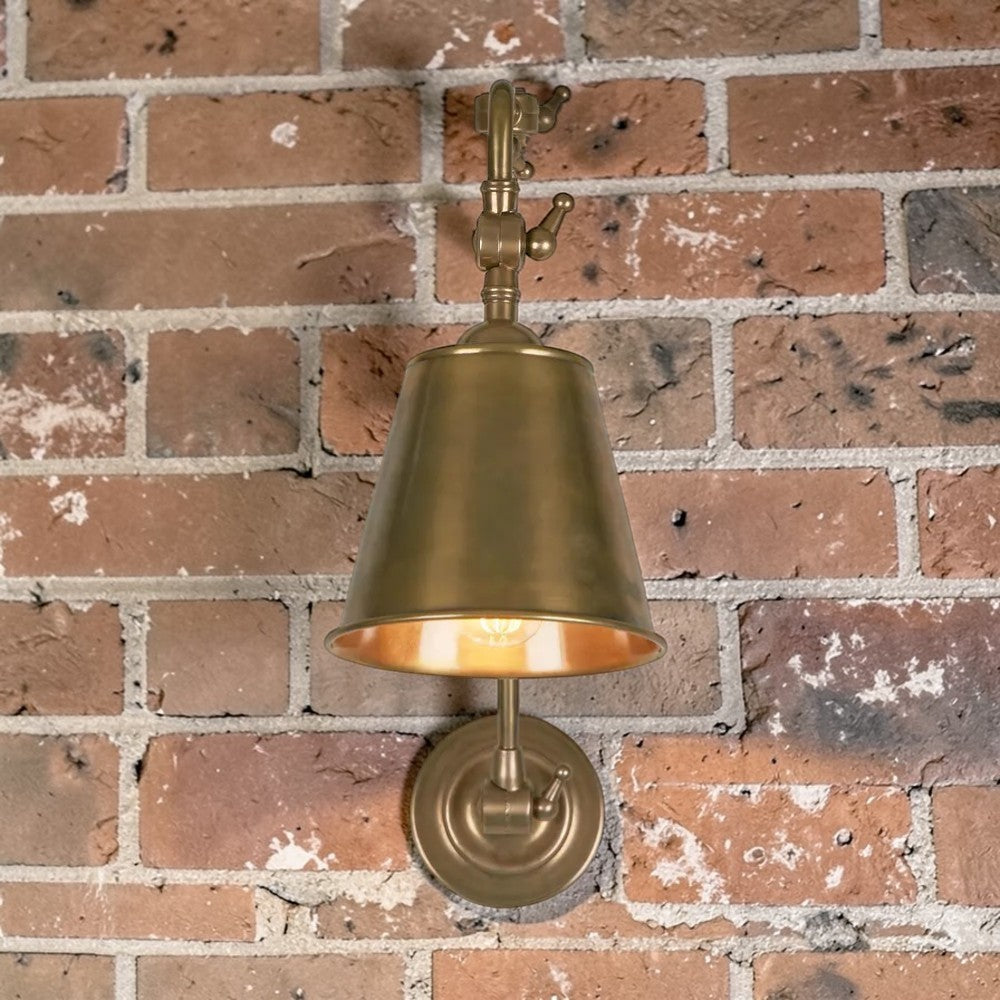Cromwell Wall Light Brass ELPIM51341AB