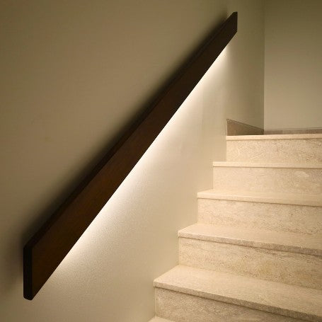 Tirari Premium Australian Flat Timber LED Handrails