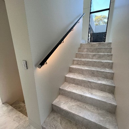 Simpson Premium Australian Round Timber LED Handrails