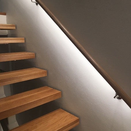 Simpson Premium Australian Round Timber LED Handrails