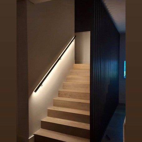 Simpson Premium Australian Round Timber LED Handrails