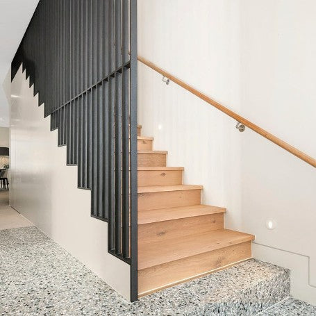 Simpson Premium Australian Round Timber LED Handrails
