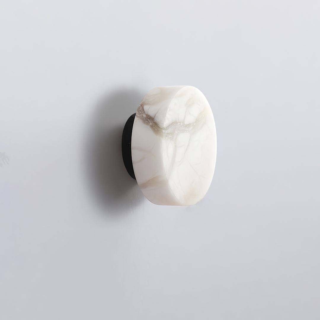 Lumbre Cylindrical Alabaster Wall Light - Medium