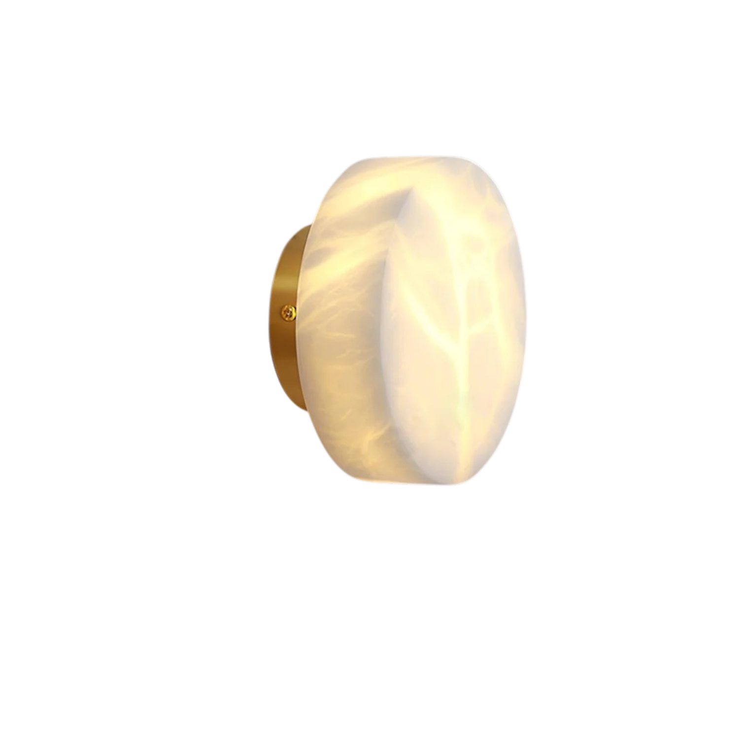 Lumbre Cylindrical Alabaster Wall Light - Large