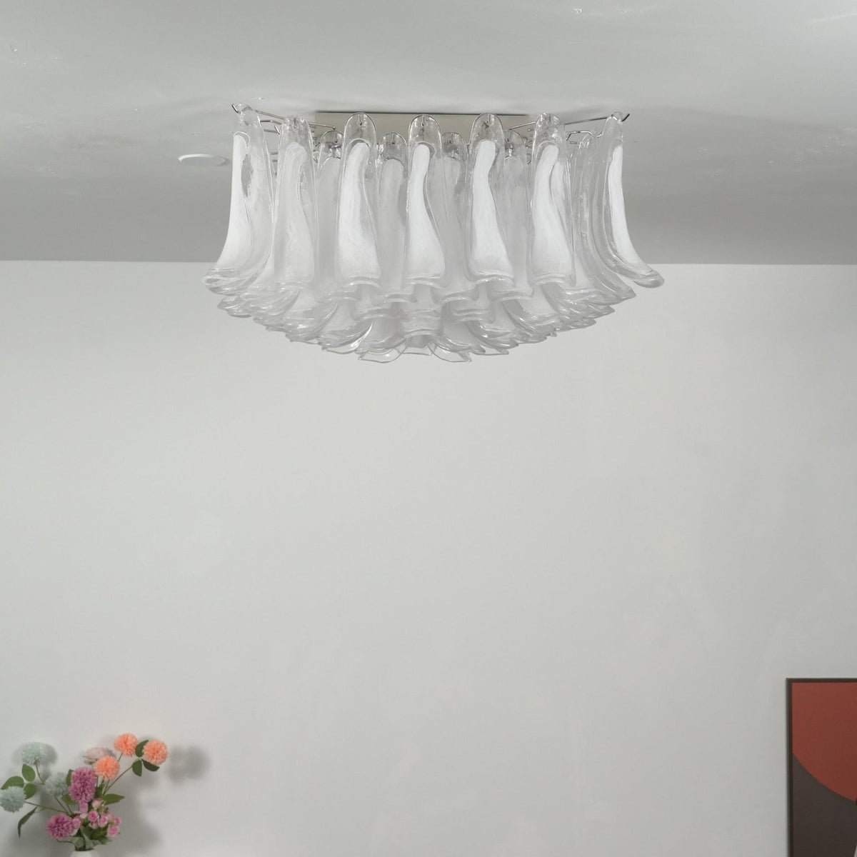 Giuseppina Murano Glass Ceiling Light