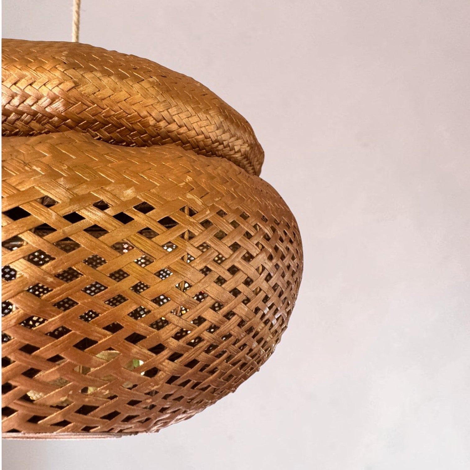 Dacey Rattan Hanging Lamp