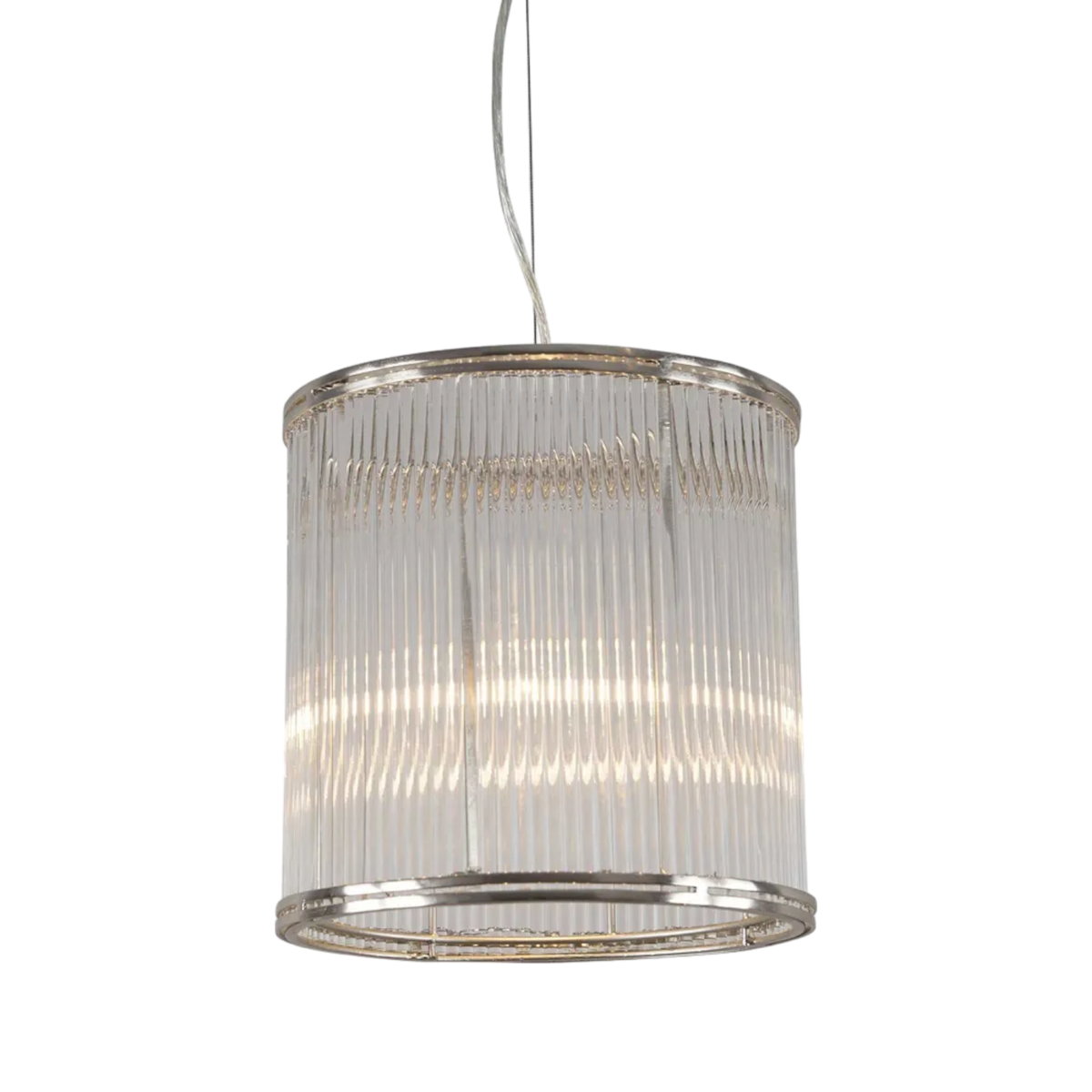 Denzel Ceiling Pendant Large Nickel