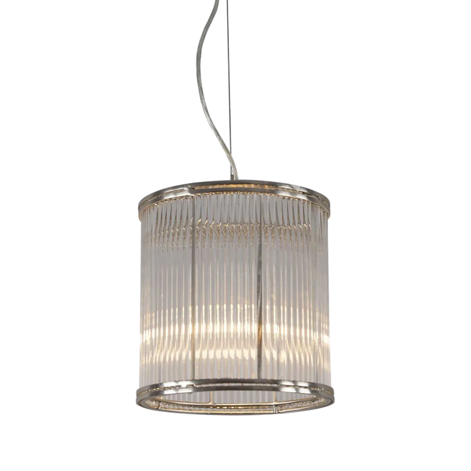Denzel Ceiling Pendant Medium Nickel