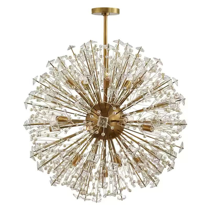 Madalene Murano Dickinson Chandelier - 21 lights
