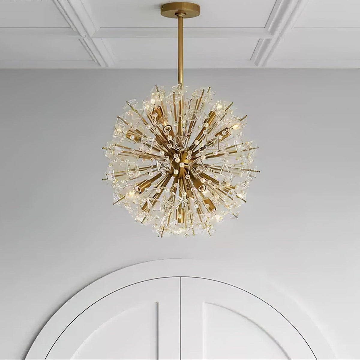 Madalene Murano Dickinson Chandelier - 17 lights