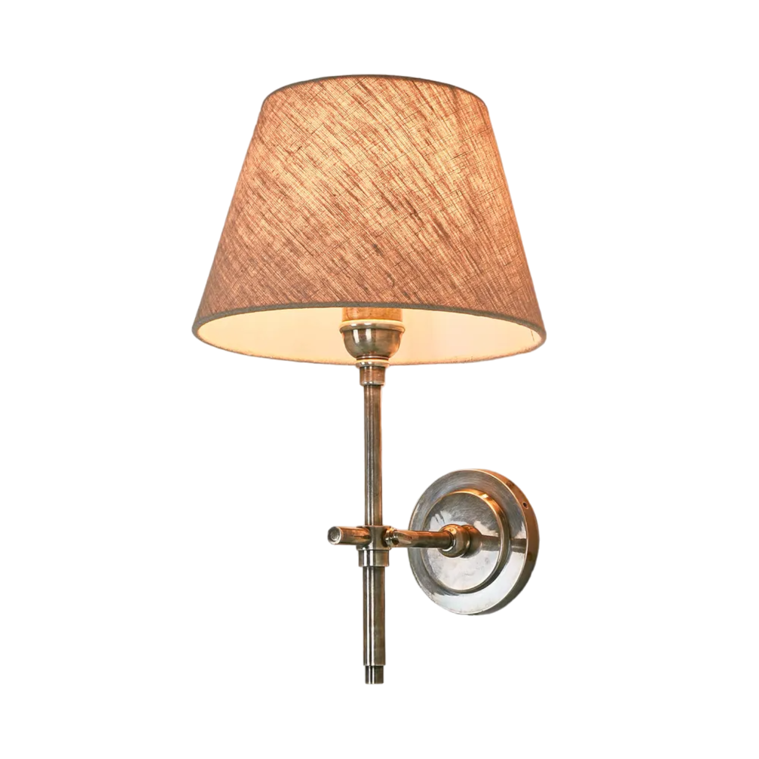 Dino Wall light Base Antique Silver
