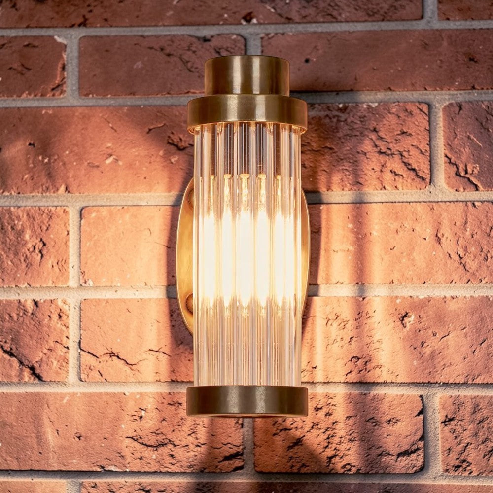 Dixon Wall Light Antique Brass