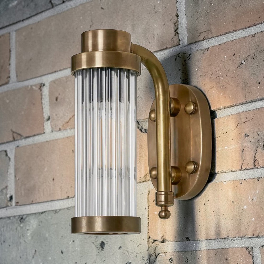 Dixon Wall Light Antique Brass