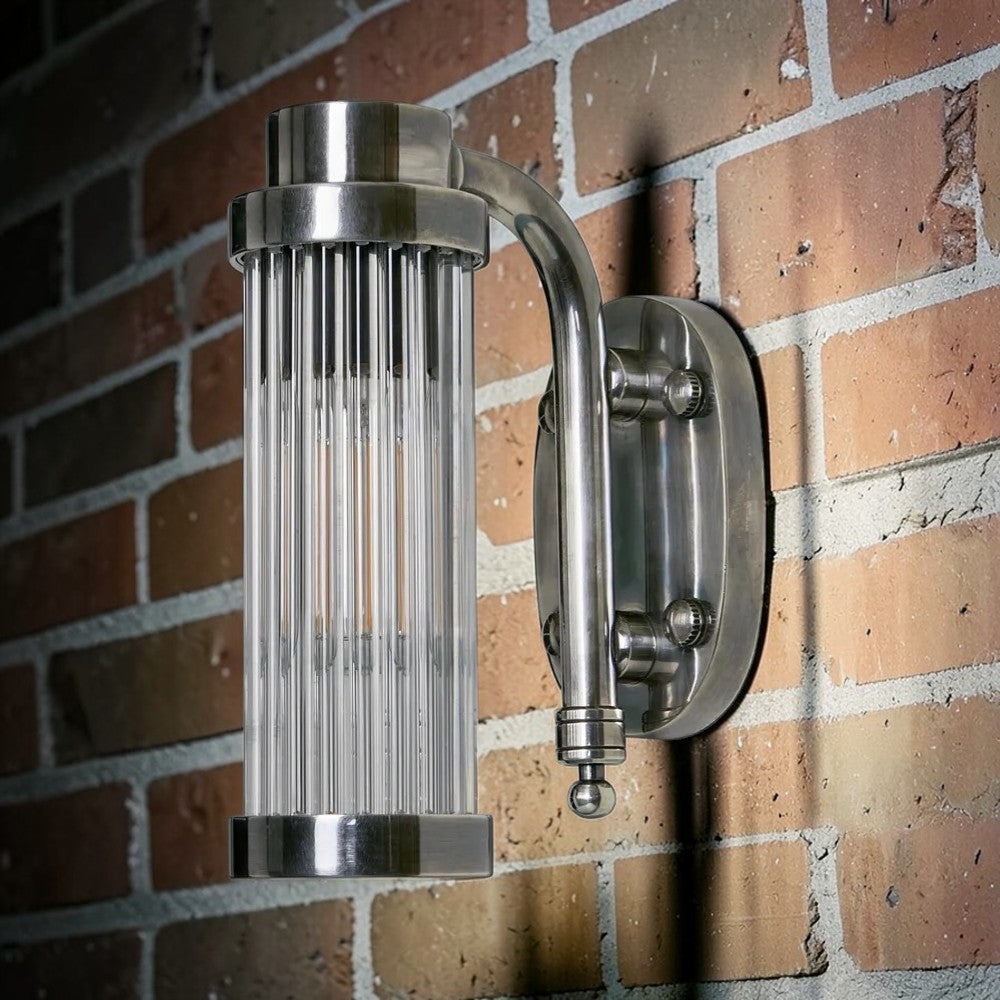 Dixon Wall Light Antique Silver