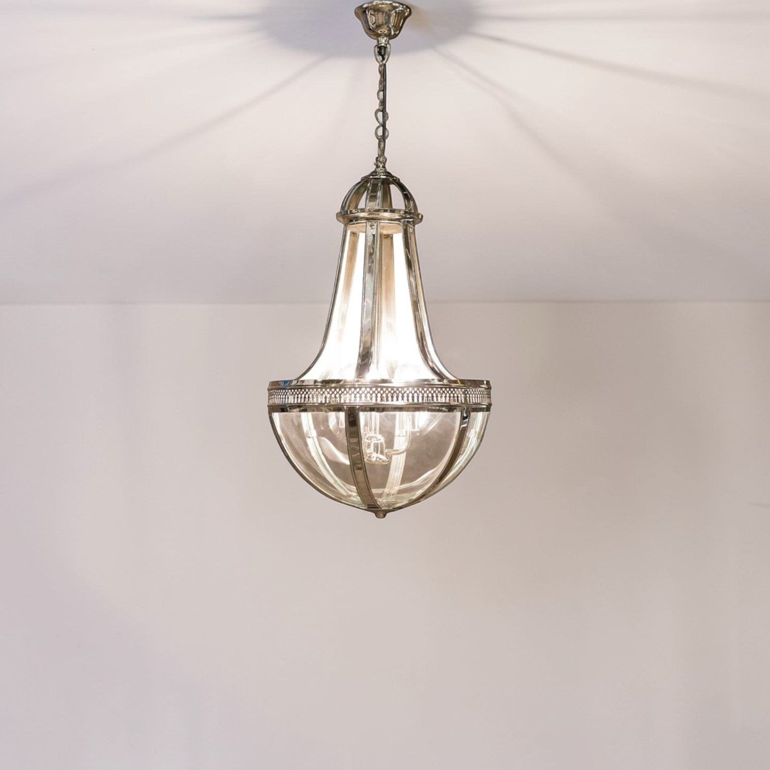 Doma Ceiling Pendant Medium Nickel ELCIT4654MNKL
