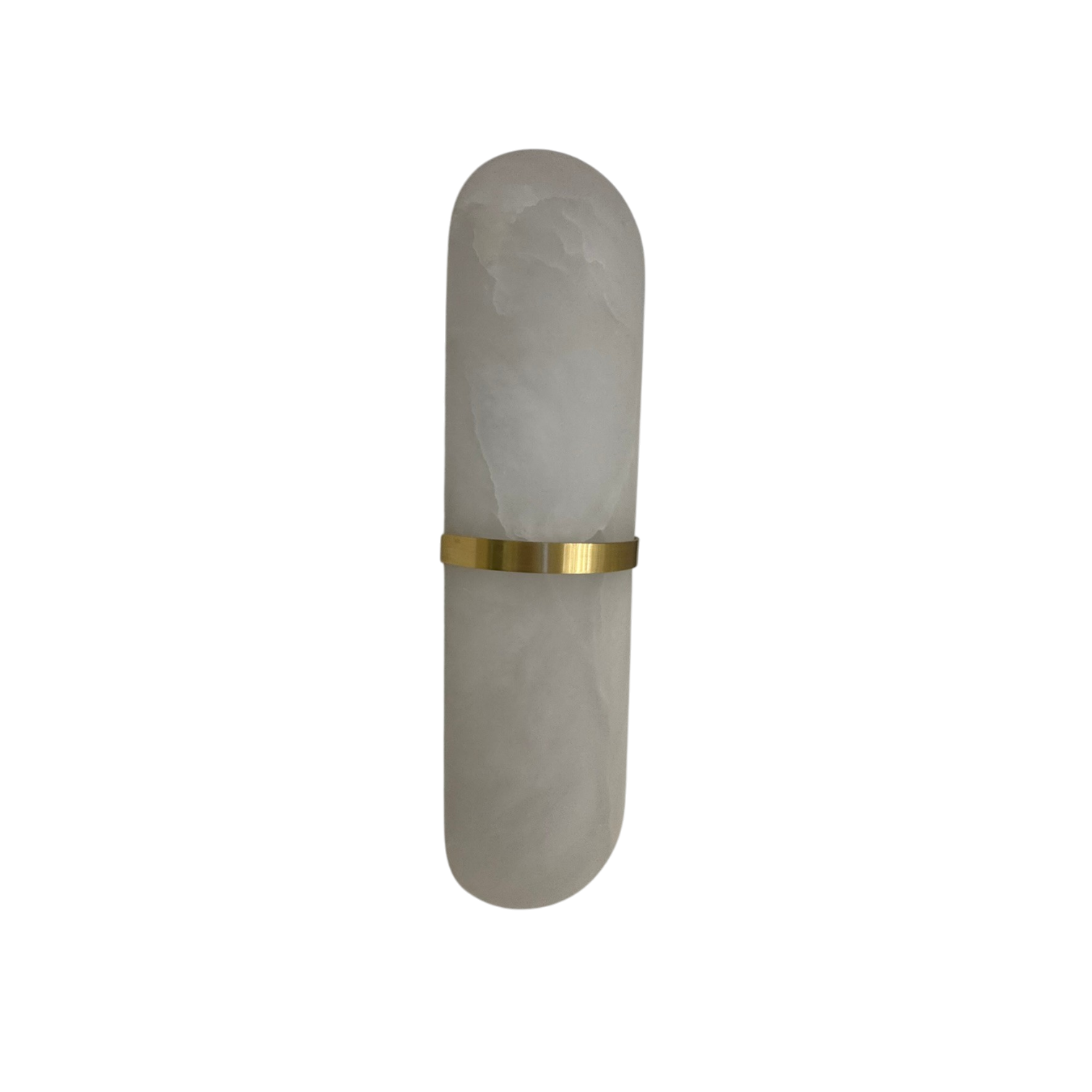 Dorada Alabaster Pill Wall Light - Medium