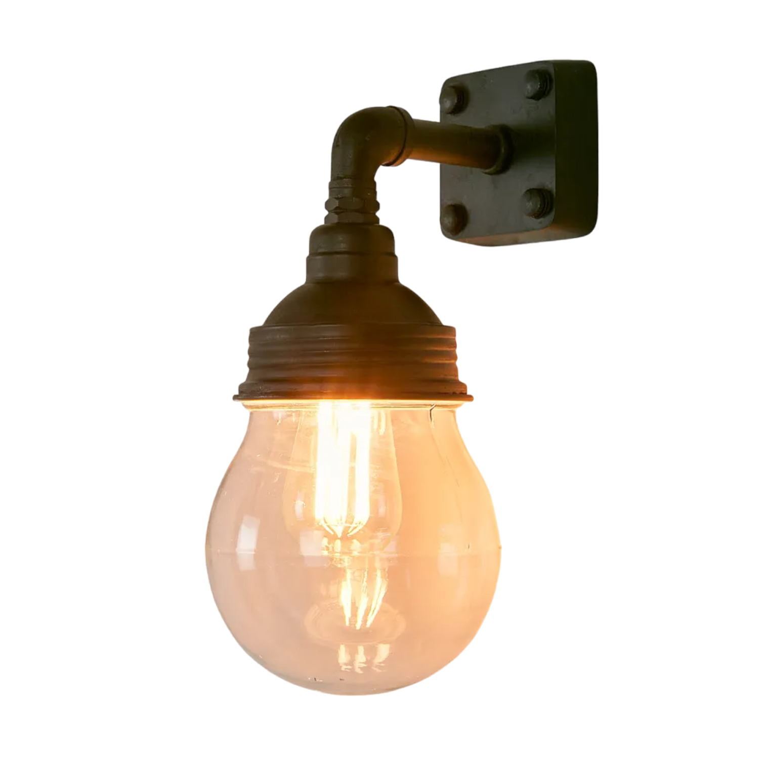 Dover Outdoor Wall Light Black