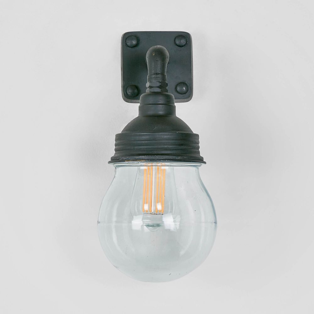 Dover Outdoor Wall Light Black