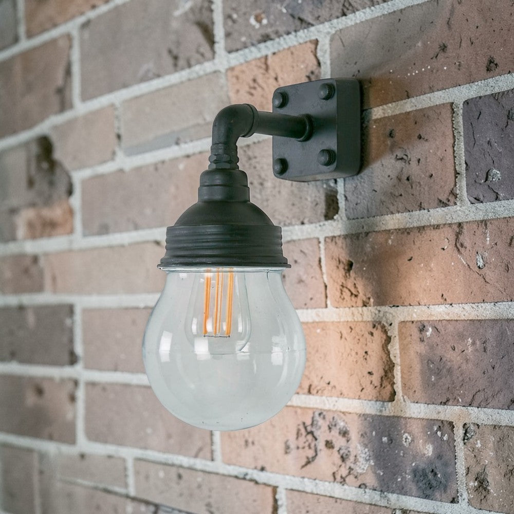 Dover Outdoor Wall Light Black