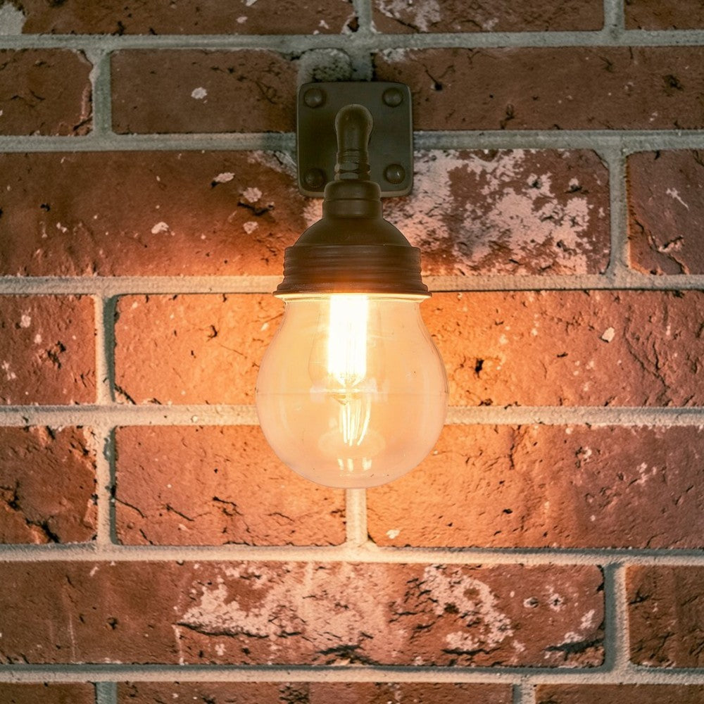 Dover Outdoor Wall Light Black