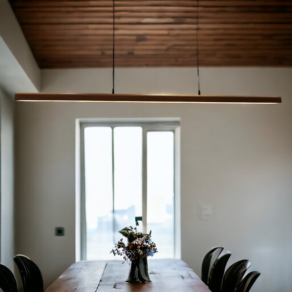Drake Australian Timber Linear LED Pendant Lamp (Black)