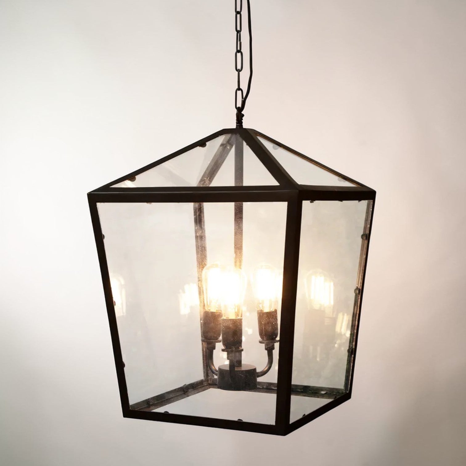 Melrose Ceiling Pendant Black ELHK2128
