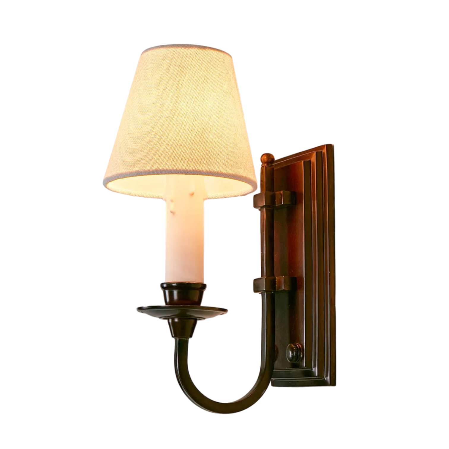 East Borne Wall Light Bronze