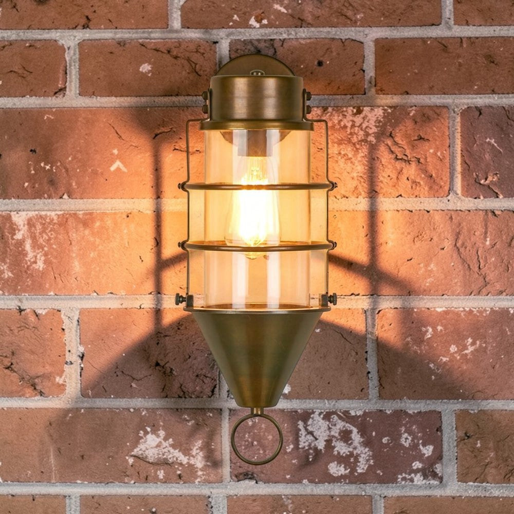 Eastwood Outdoor Wall Light Brass