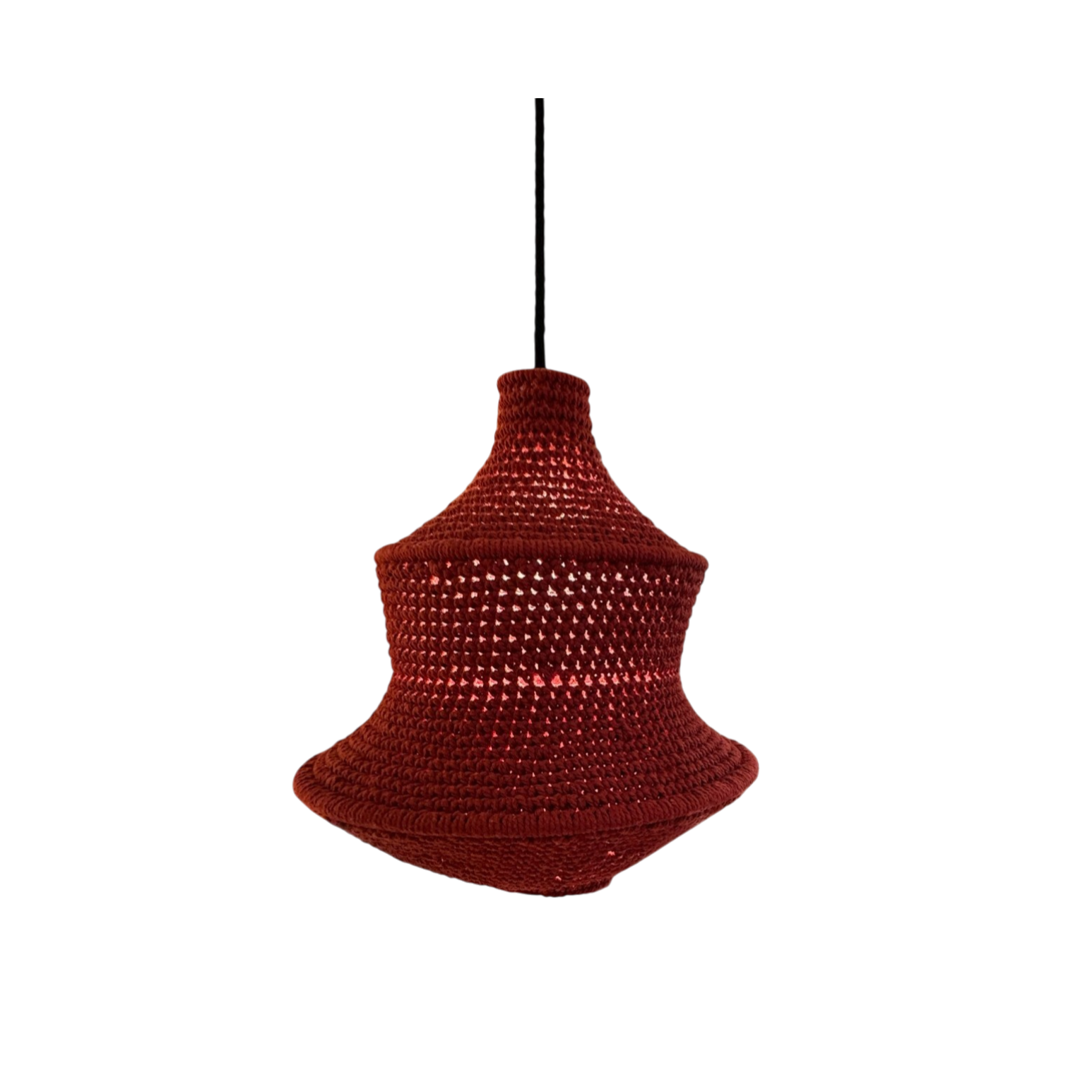 Egan Rattan Hanging Lamp