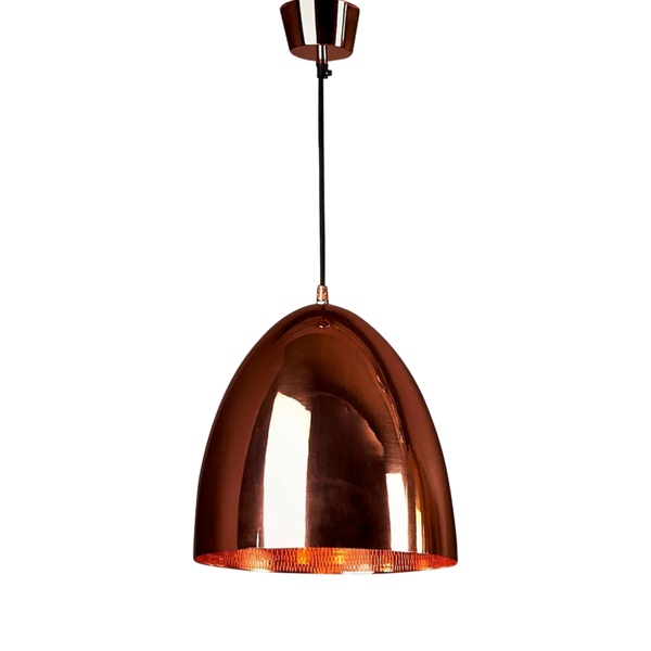 Egg Ceiling Pendant Copper (SKU ELAWEGGCOP)