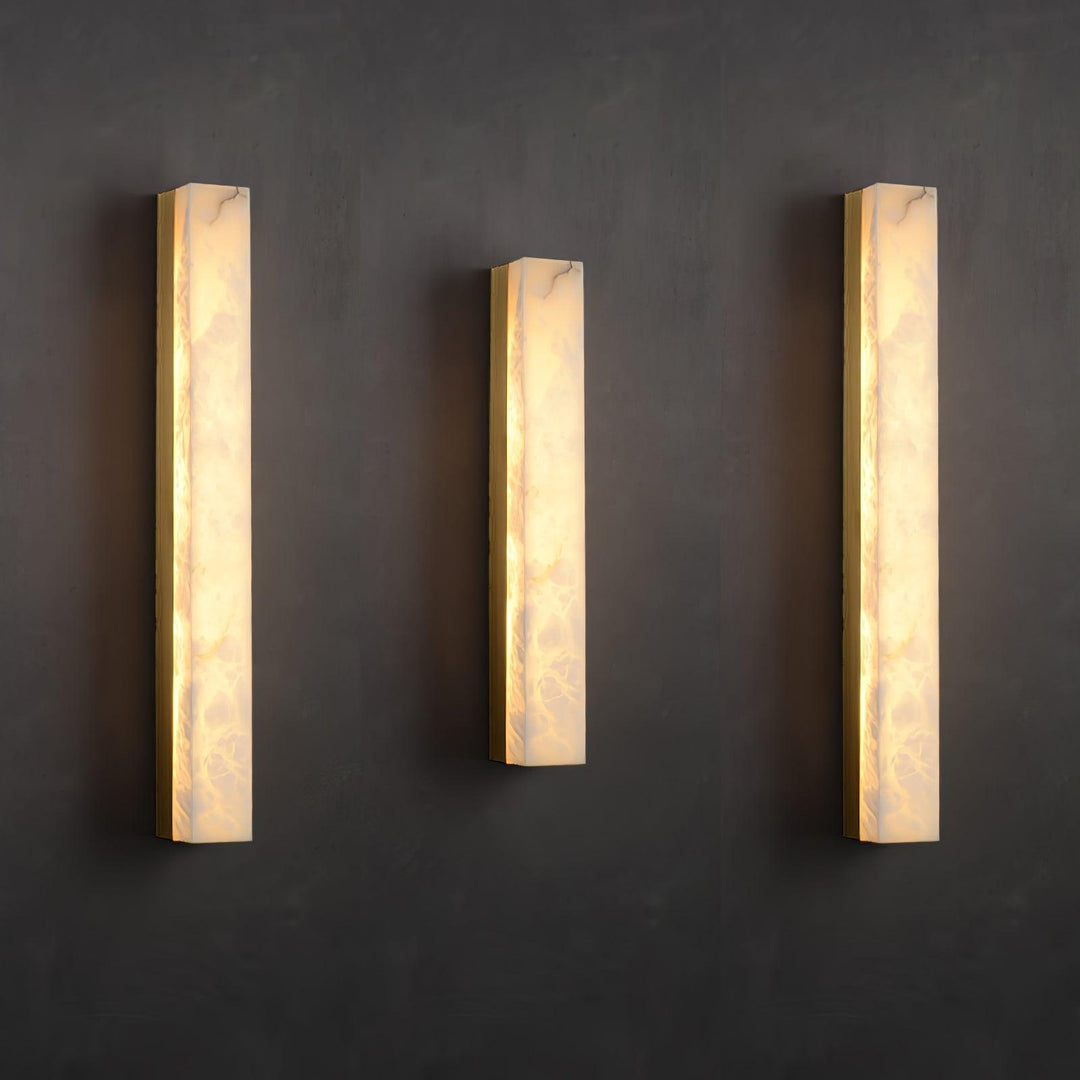 Ocaso Alabaster Wall Lamp - Long