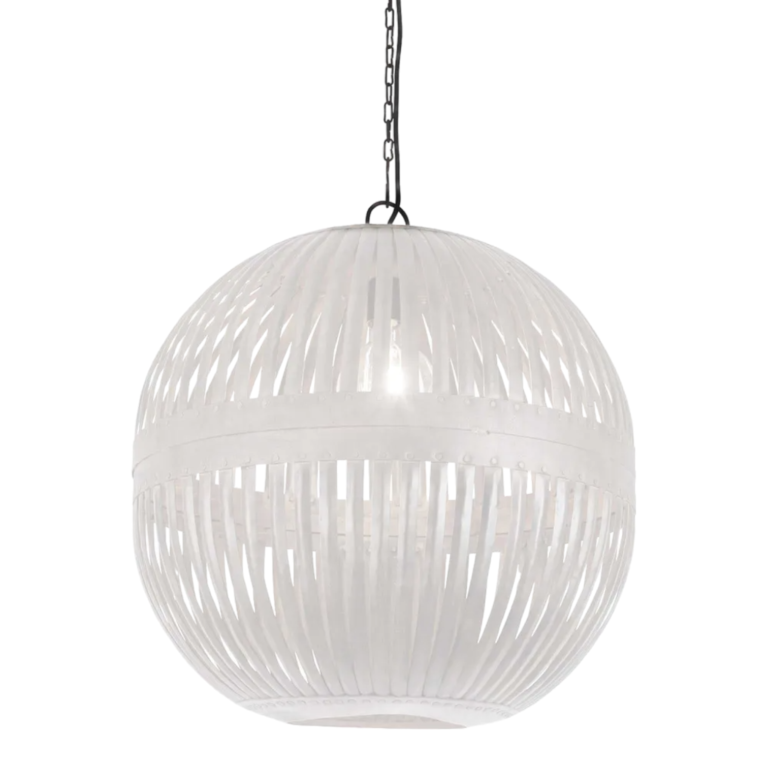 Esch Ball Ceiling Pendant White ZAF5238WH