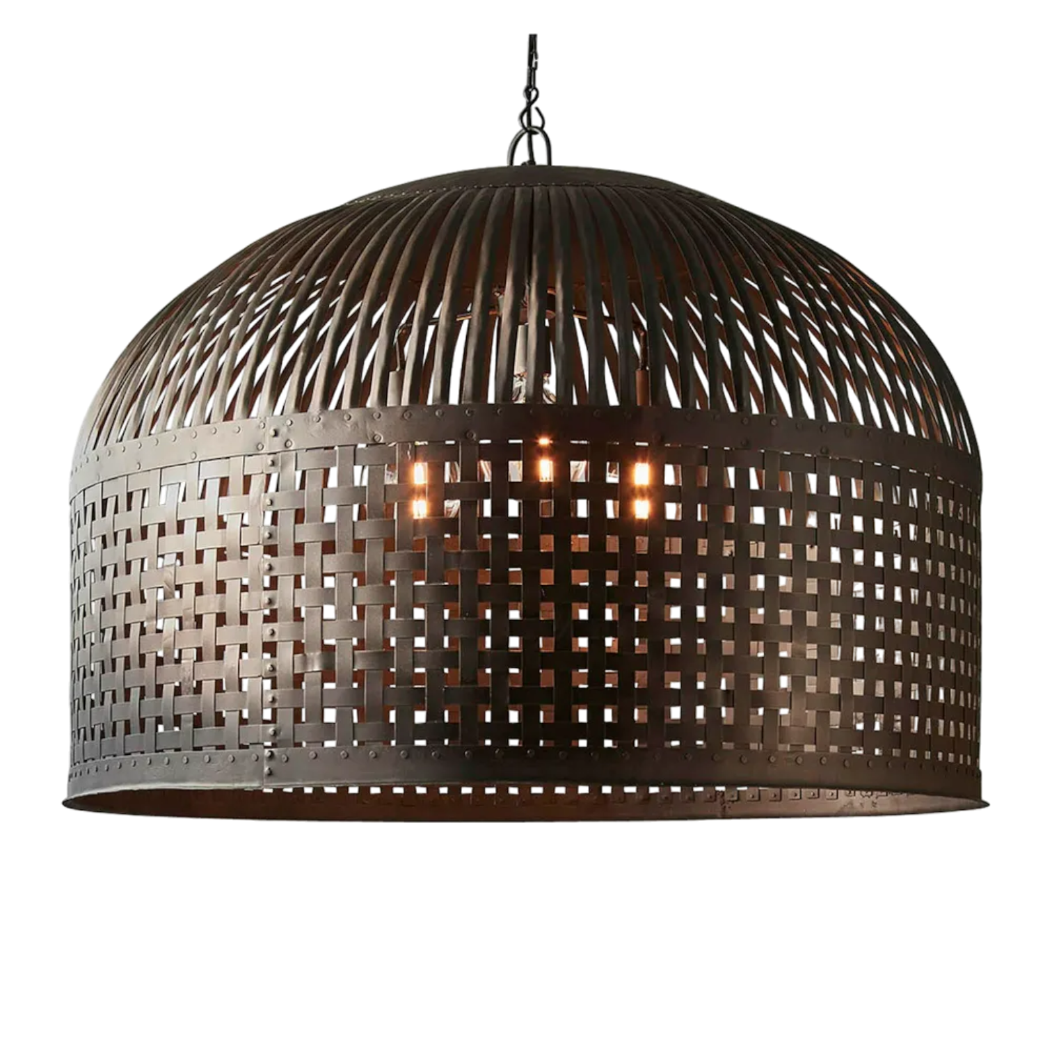 Esch Ceiling Pendant Extra Large Antique Black ZAF10406