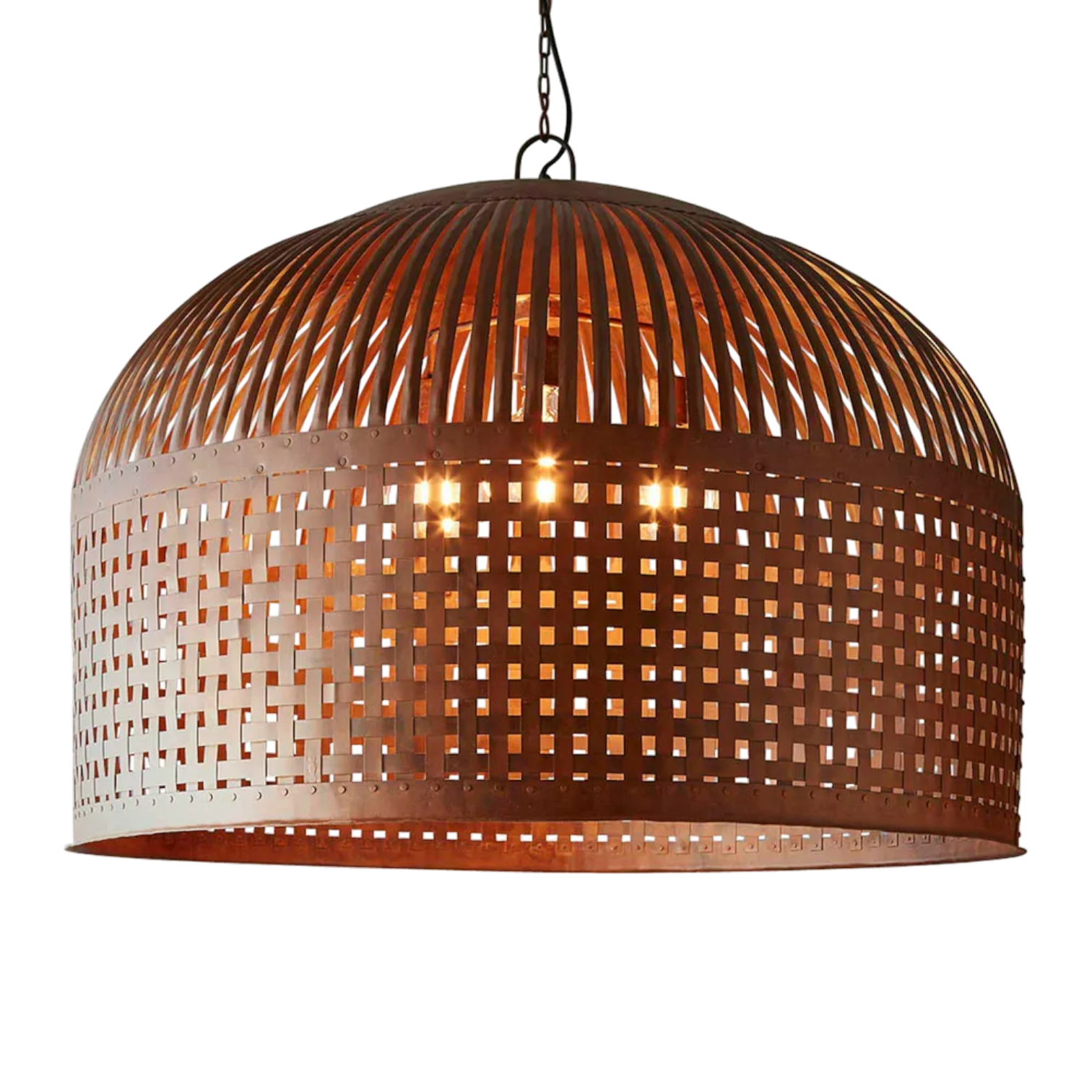Esch Ceiling Pendant Extra Large Rust ZAF10405