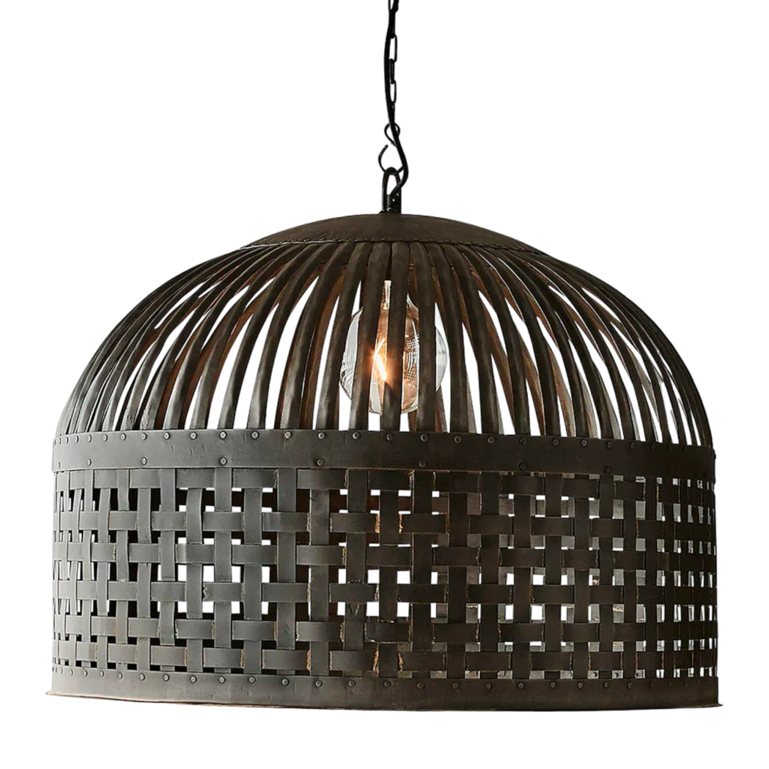 Esch Ceiling Pendant Large Antique Black ZAF10407