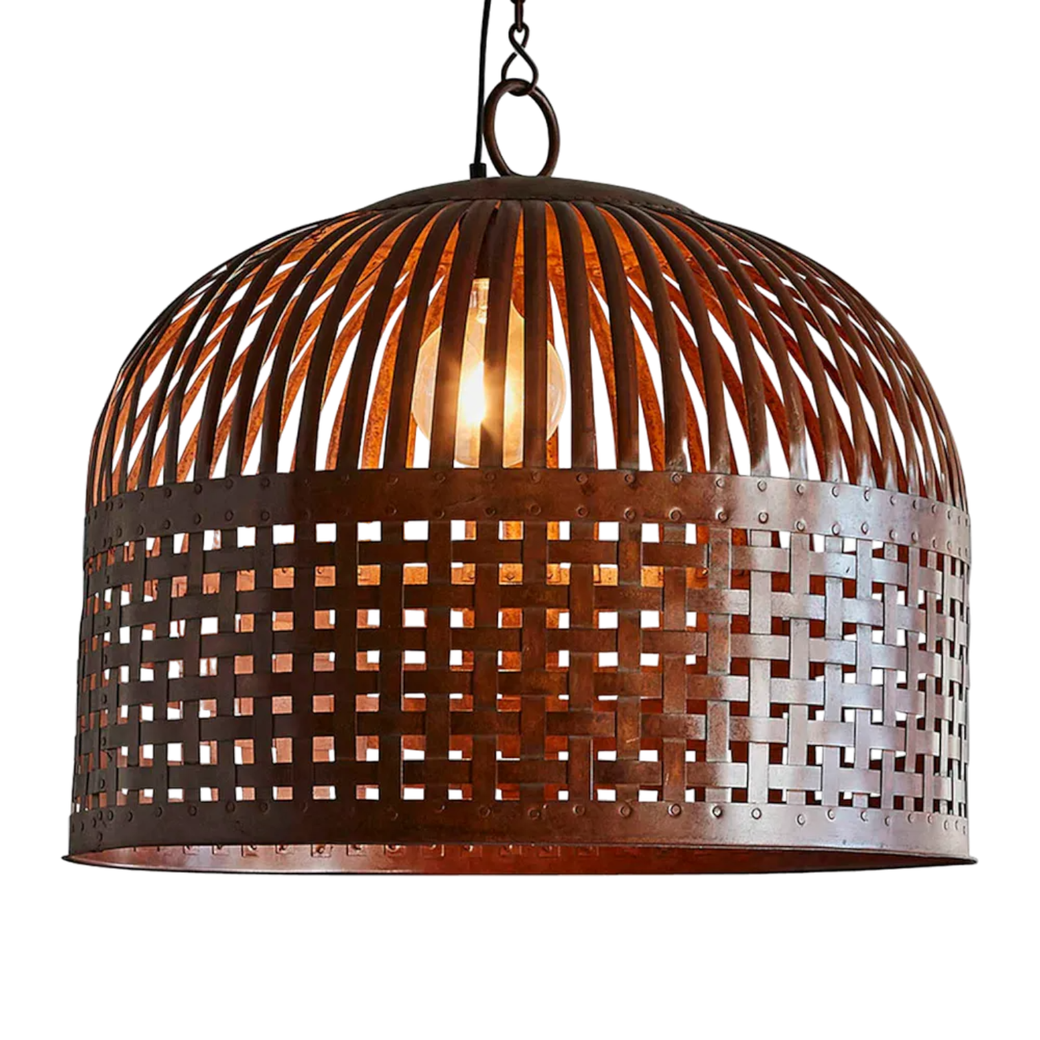 Esch Ceiling Pendant Medium Rust