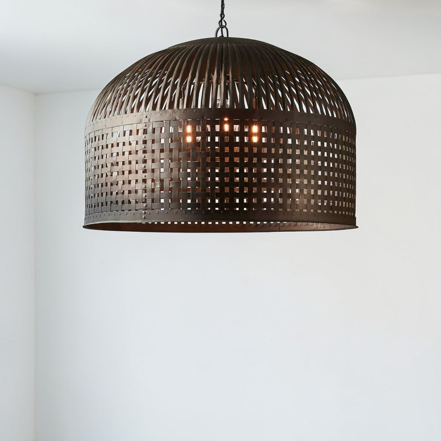 Esch Ceiling Pendant Extra Large Antique Black ZAF10406