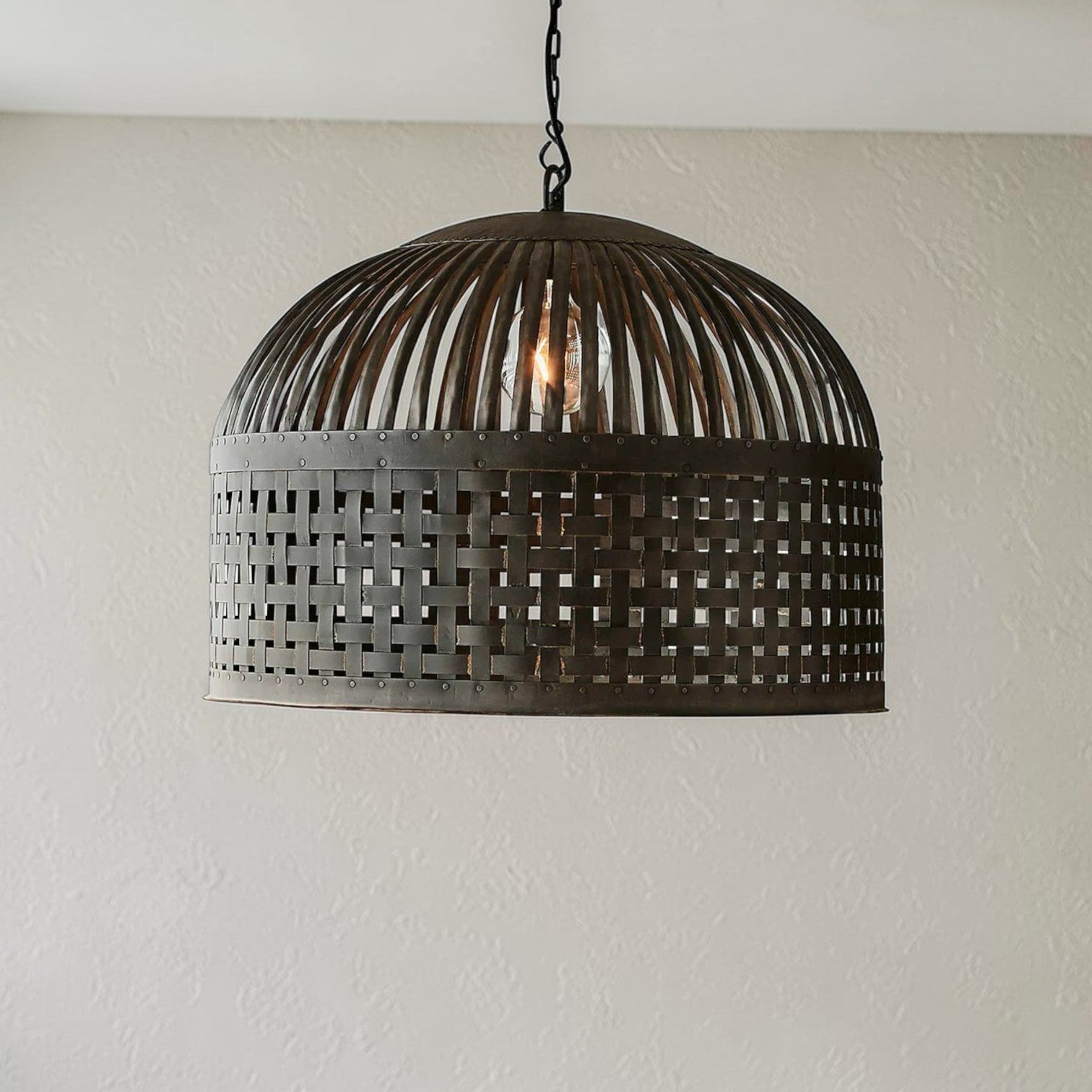 Esch Ceiling Pendant Large Antique Black ZAF10407