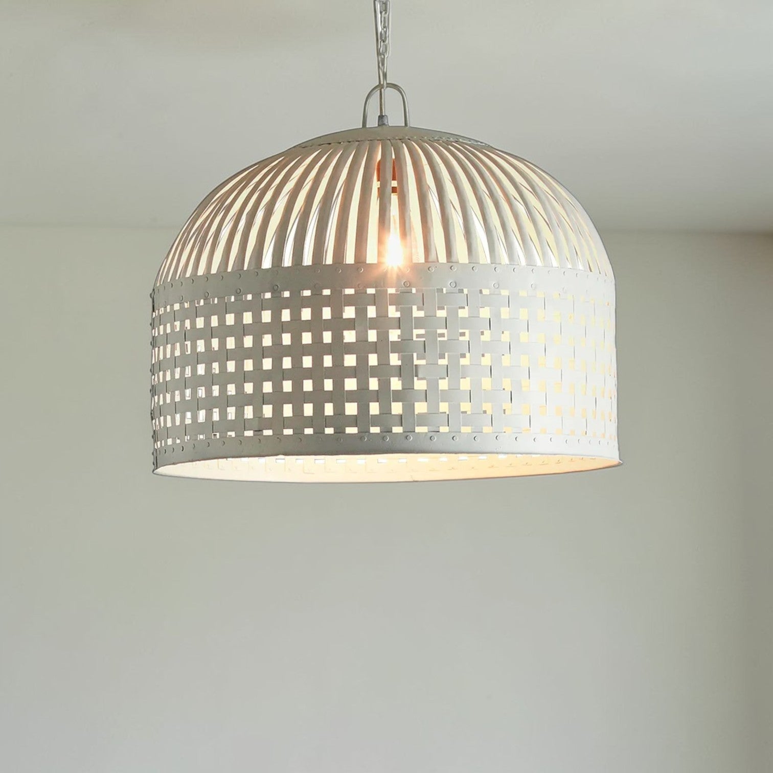 Esch Ceiling Pendant Large White ZAF10108WH