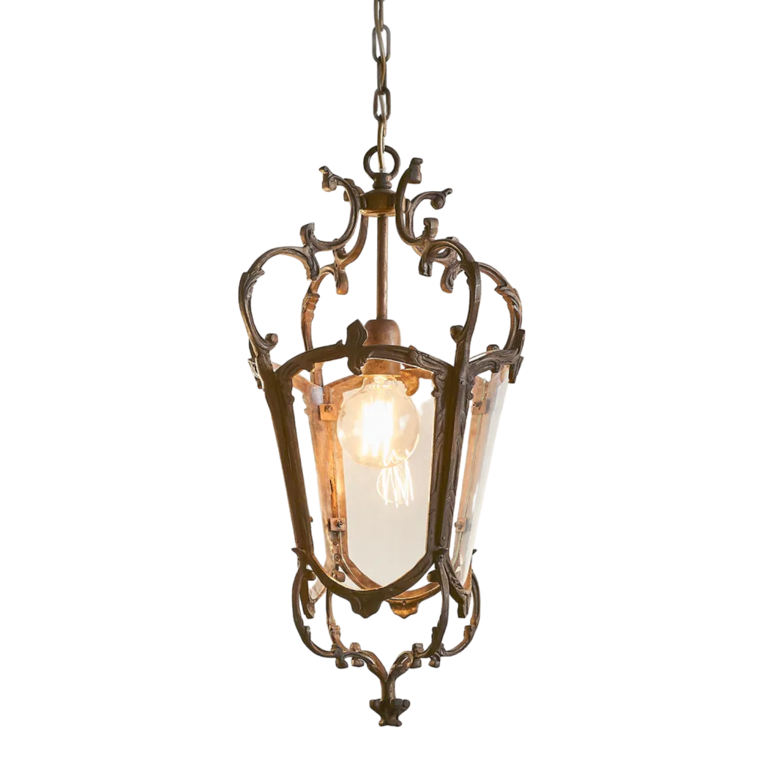 Espagnol Ceiling Pendant Brass ELD38