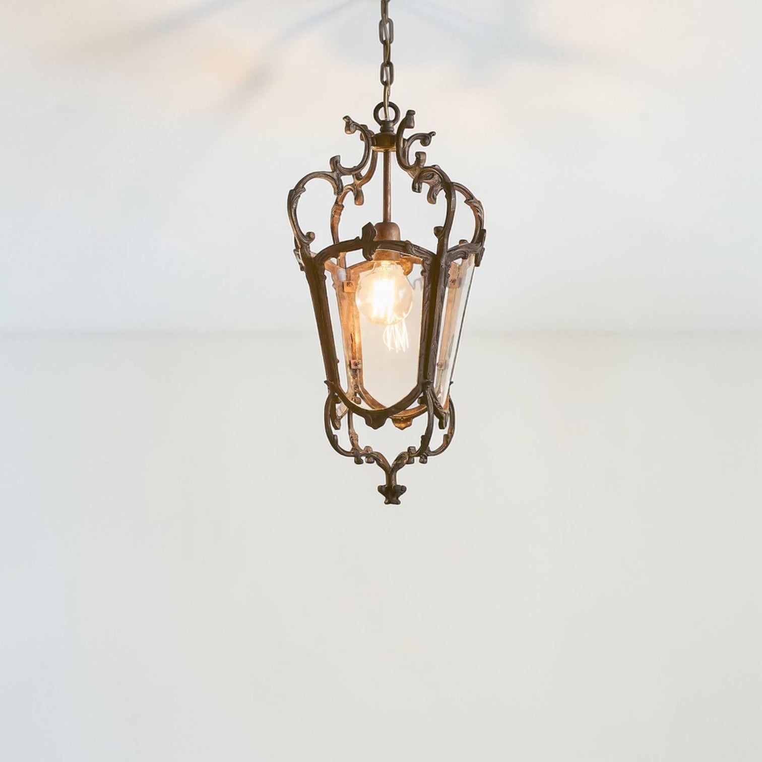 Espagnol Ceiling Pendant Brass ELD38