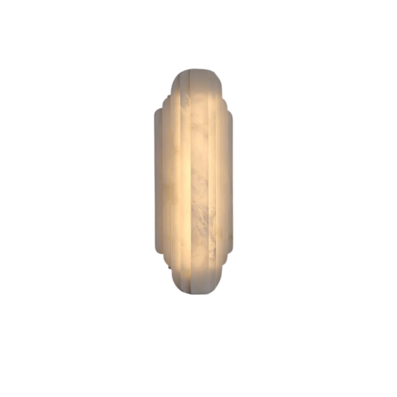 Calma Alabaster Wall Sconce - Short