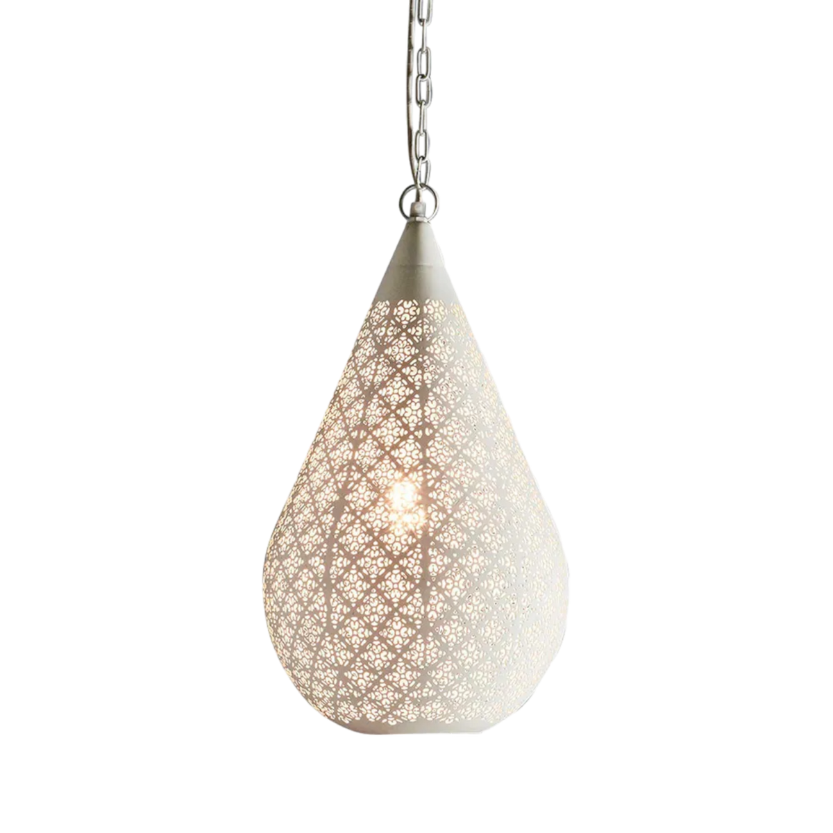 Europa Ceiling Pendant Medium White