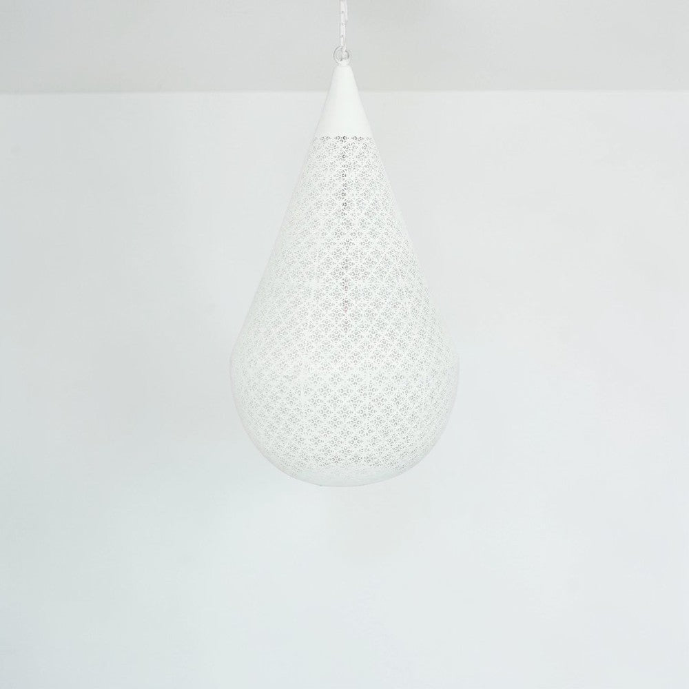 Europa Ceiling Pendant Large White ZAF11099