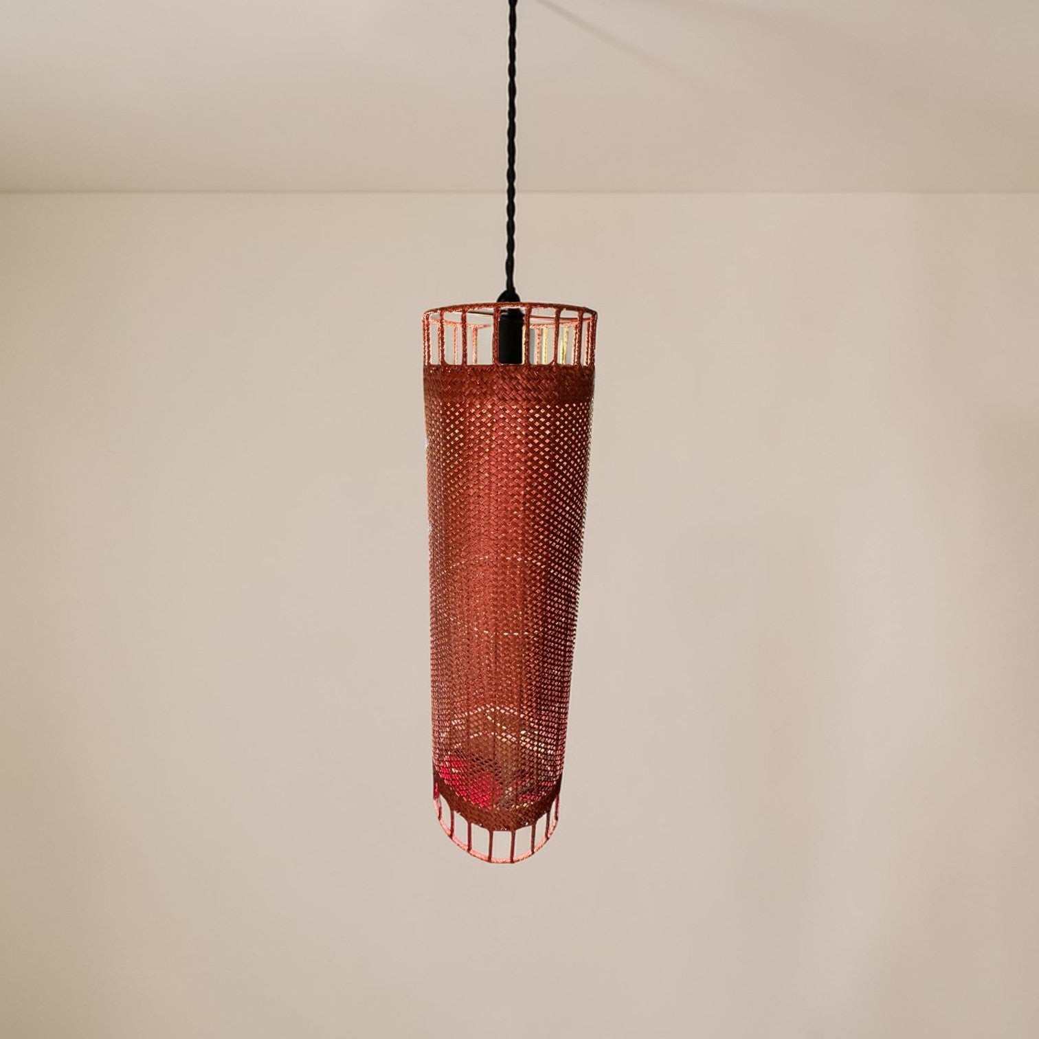 Fargo Rattan Hanging Lamp