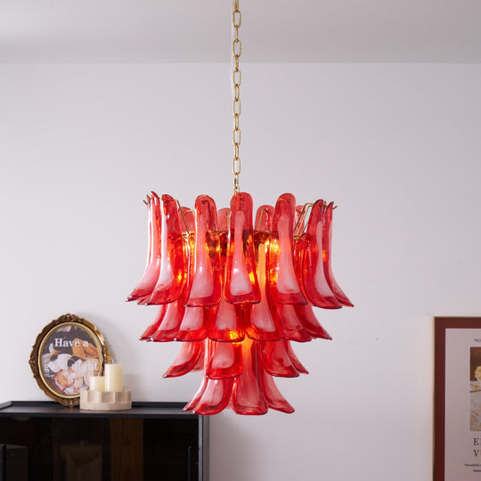 Lucia Fiametta Murano Glass Chandelier